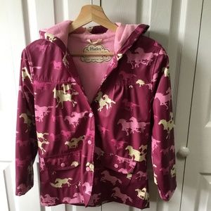Hatley Girls Horses Raincoat